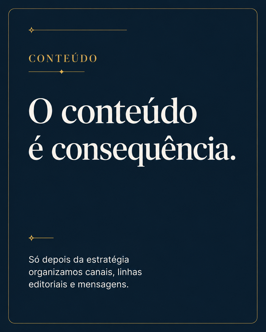 Arquitetura de conteúdo para comunicação estratégica