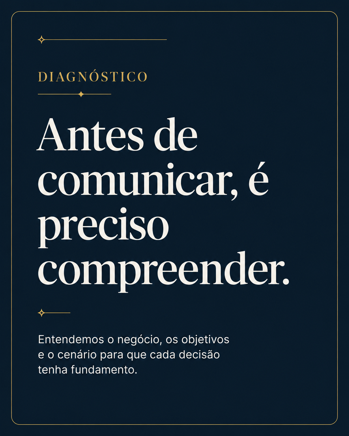 Diagnóstico estratégico de comunicação para empresas