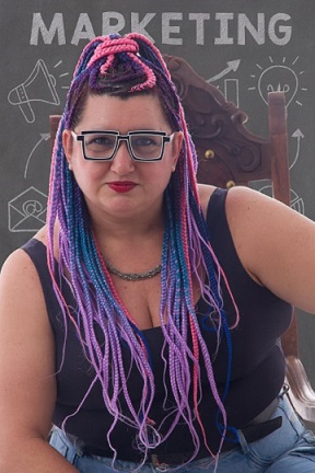 Retrato de Susane Bragança, estrategista de comunicação e conteúdo